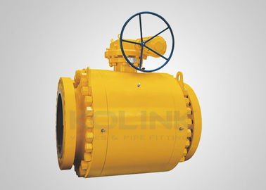Ventilateur à bille double bloc et sang (DBB) monté sur trunnion en acier forgé