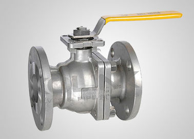 Économique ISO 5211 Valve à bille à plaquette de montage en acier inoxydable avec dispositif de verrouillage