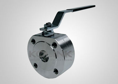 Valve à bille en acier inoxydable fin CF8 CF8M F304 F316