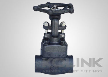 Valve à globe en acier forgé SW End NPT à filetage de classe 800-2500