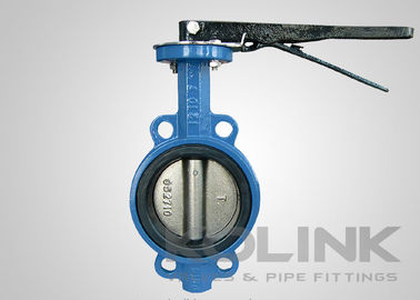 Valve à papillons en fonte de classe 150 PN16 assise résiliente