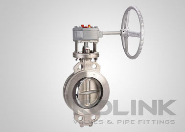 Valve à papillon à haute performance en acier inoxydable