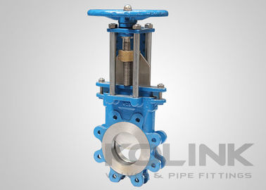 Ventilateur de porte de couteau à tiges non montantes en acier coulé 2-48 pouces