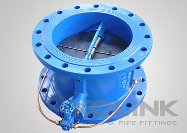 Ventilateur de freinage anti-choc en fer ductile, amortisseur hydraulique, clapet à double doublure en caoutchouc