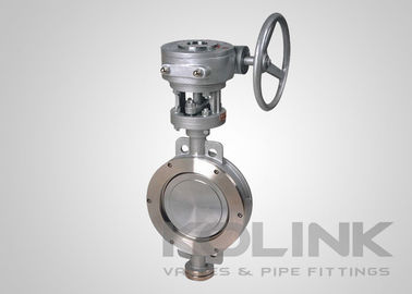 Valve à papillon à haute performance en acier inoxydable