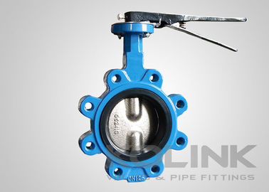 Ventilateur papillon sans épingle de ligne centrale en fer ductile de classe 150