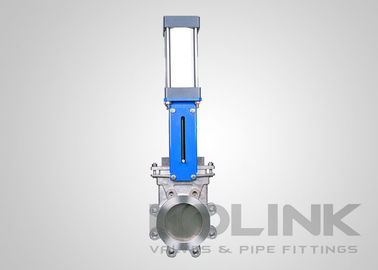 Valve d'ouverture pneumatique du couteau, vanne automatique du couteau à plaquette/coupe-coupe/flanche