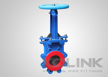 Valve de porte de couteau avec cône de déflexion en polyuréthane, résistance à l'usure, pour l'exploitation minière