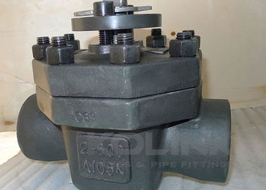 Valve à bille d'entrée supérieure, carrosserie en une pièce, engrenage monté sur trunnion