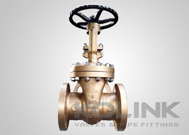 Valve de porte en bronze, valve de porte en laiton boulonné Bonnet Eau de mer Eau salée