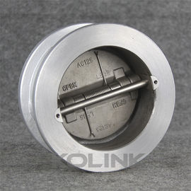 Valve de contrôle double en acier coulé, double plaque de contrôle double porte 2 &quot; - 48&quot;