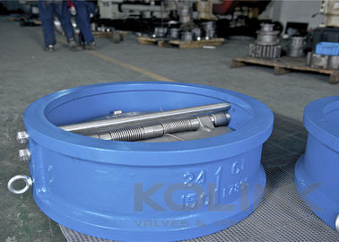 Clapet de non-retour à double battant en fonte ductile, modèle Wafer, 2-48 pouces, Classe 150-1500