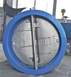 Clapet de non-retour à double battant en fonte ductile, modèle Wafer, 2-48 pouces, Classe 150-1500