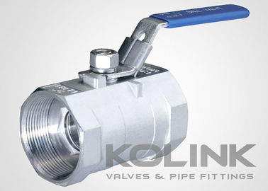 Ventilateur à billes en acier inoxydable à 1 pièce BSP vis NPT Forage réduit 1000 WOG