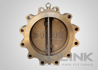 Ventilateur de contrôle de plaquette à porte double en bronze C95800 AB300 Longue durée de vie