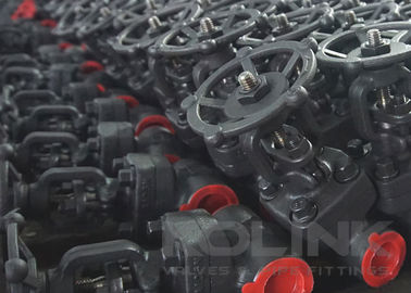 Valve de porte en acier forgé soudé par prise, classe 800-2500 à port réduit ordinaire