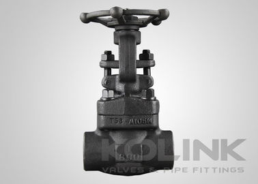 Valve de porte en acier forgé soudé par prise, classe 800-2500 à port réduit ordinaire