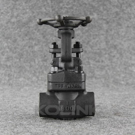 Valve de porte en acier forgé soudé par prise, classe 800-2500 à port réduit ordinaire