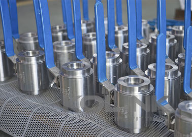 Valve à billes en acier forgé F304 F316 en acier inoxydable 2-48 pouces
