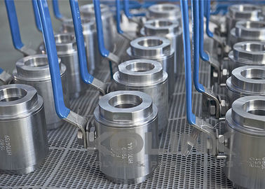 Valve à billes en acier forgé F304 F316 en acier inoxydable 2-48 pouces