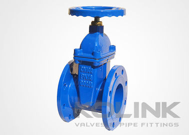 DIN 3352 F4 Valve de porte assise résistante à la montée de la tige en fonte GGG40 GGG50