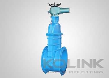 Ventilateur de porte électrique à actionnement de grande taille en fer ductile résistant DN1200