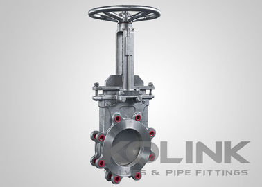 Valve de porte de couteau en acier inoxydable à 2 à 48 pouces classe 150