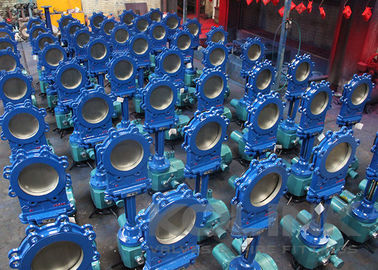 Valve électrique de porte de couteau à actionnement de 2 à 48 pouces classe 150