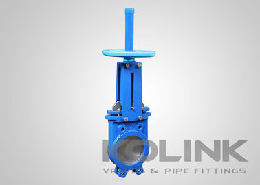 Vaisseau de porte de couteau en fer ductile à tige montante assise résistante 2&quot; - 48&quot;