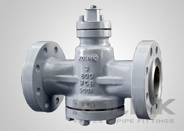 Valve de prise lubrifiée équilibrée sous pression, valve de prise en acier coulé de classe 150-1500